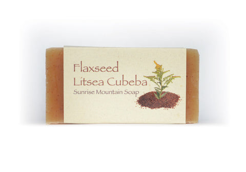 Flaxseed Litsea Cubeba Handmade Soap
