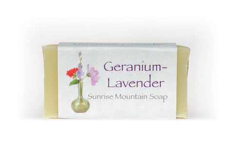 Geranium Lavender Handmade Soap