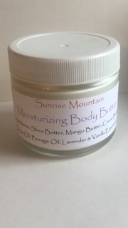 2 oz vanilla lavender moisturizing  body butter