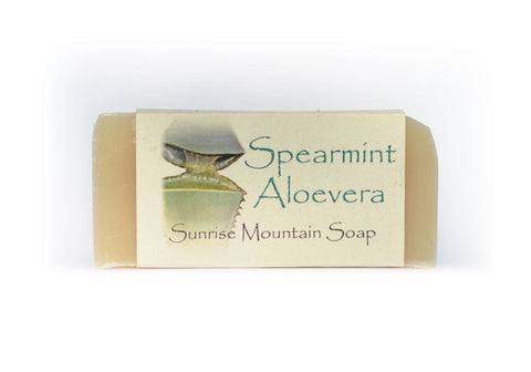 Spearmint Aloevera Handmade Soap